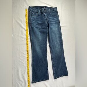 J Brand Dark Blue Straight-Leg Jeans